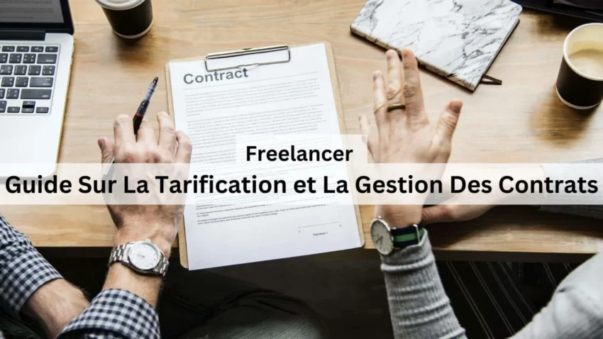 Un freelancer en train de discuter un contrat avev son client