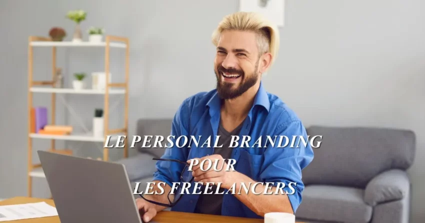 Freelancer faisant la promotion de sa marque personnelle